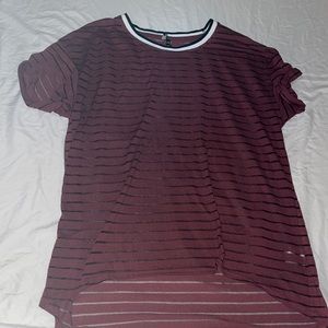 Torrid. Plus size striped top. 18.